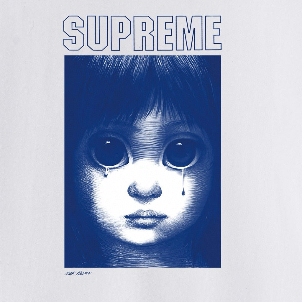 Supreme Portrait Graphic Short-Sleeve T-Shirt — detail