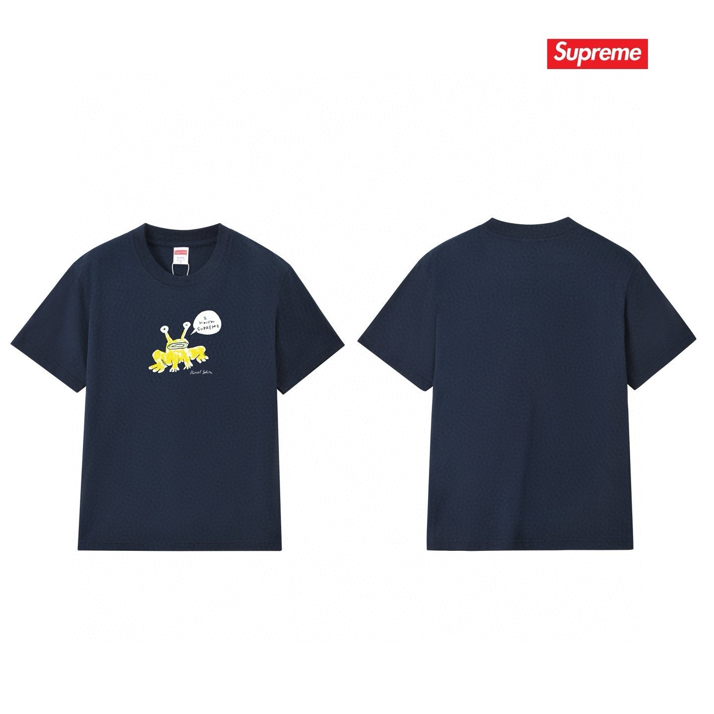 Supreme Frog Graphic Short-Sleeve T-Shirt — comparison