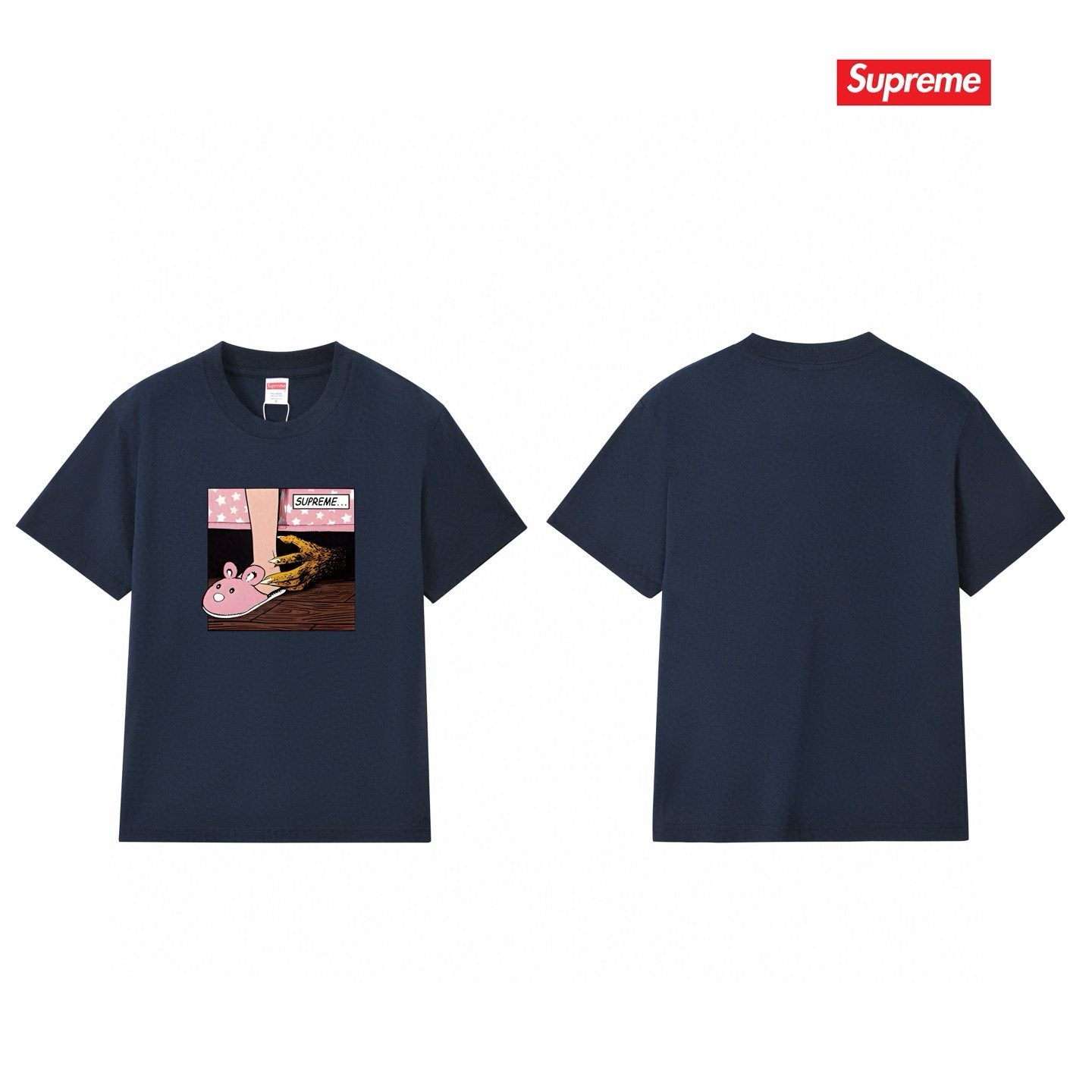 Supreme Comic Panel Graphic T-Shirt — comparison