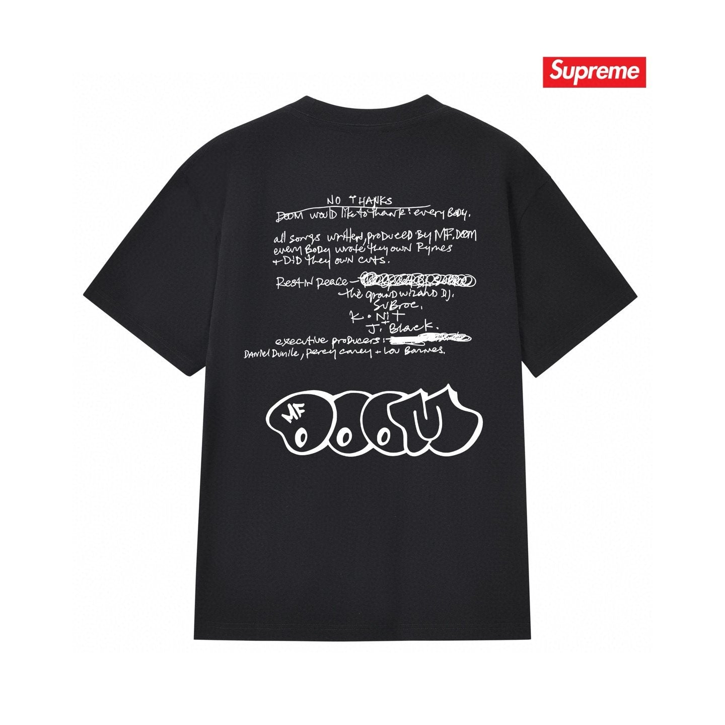 Supreme Photo & Graffiti Graphic T-Shirt — back