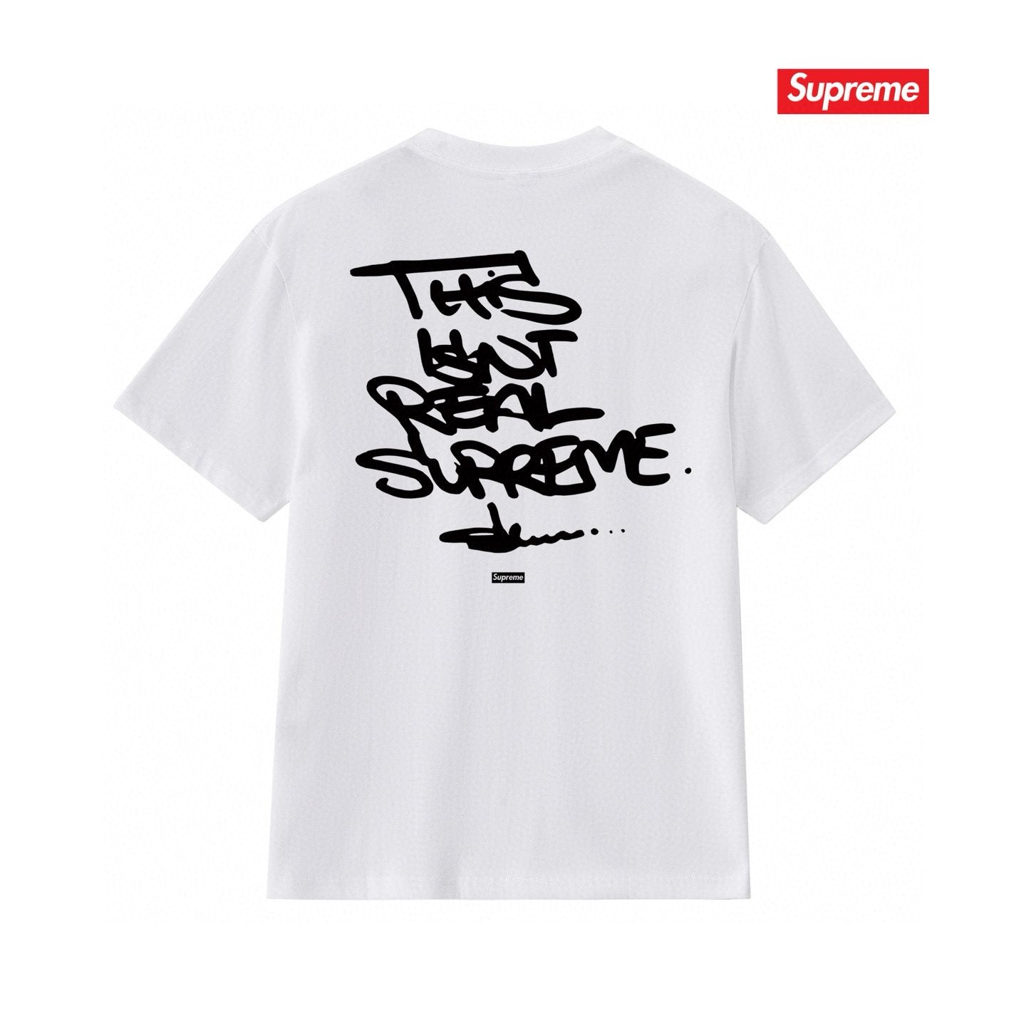 Supreme Graffiti Back Graphic T-Shirt — back