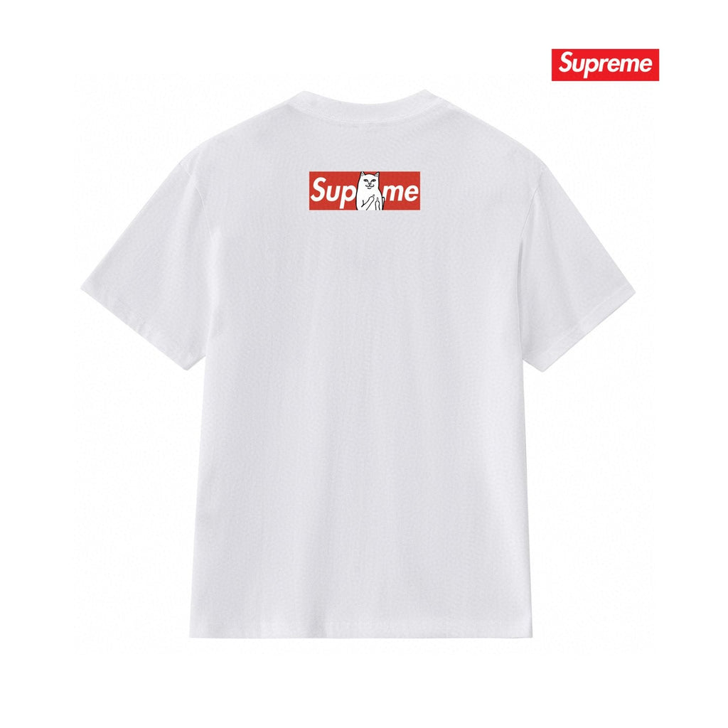 Supreme Cat Graphic Short-Sleeve T-Shirt — back