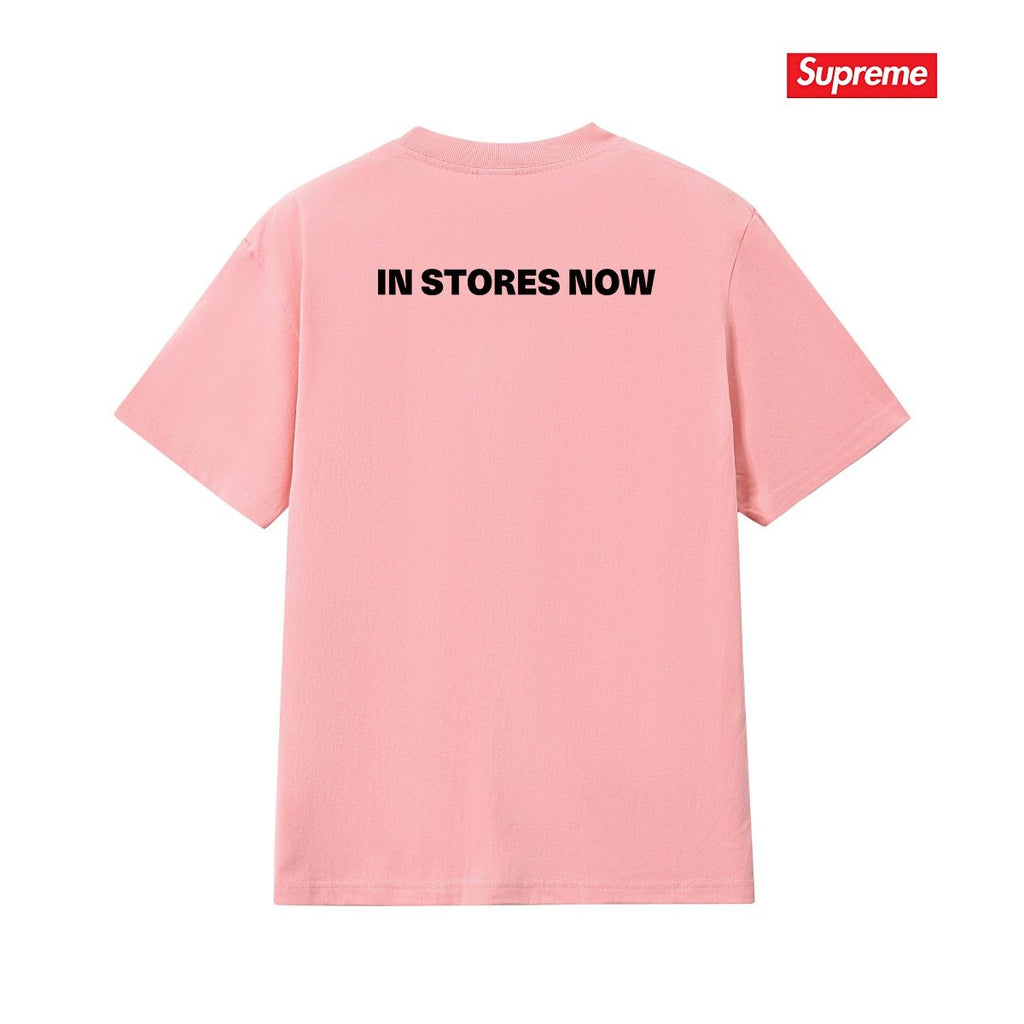 Supreme In Stores Now Graphic T-Shirt — back