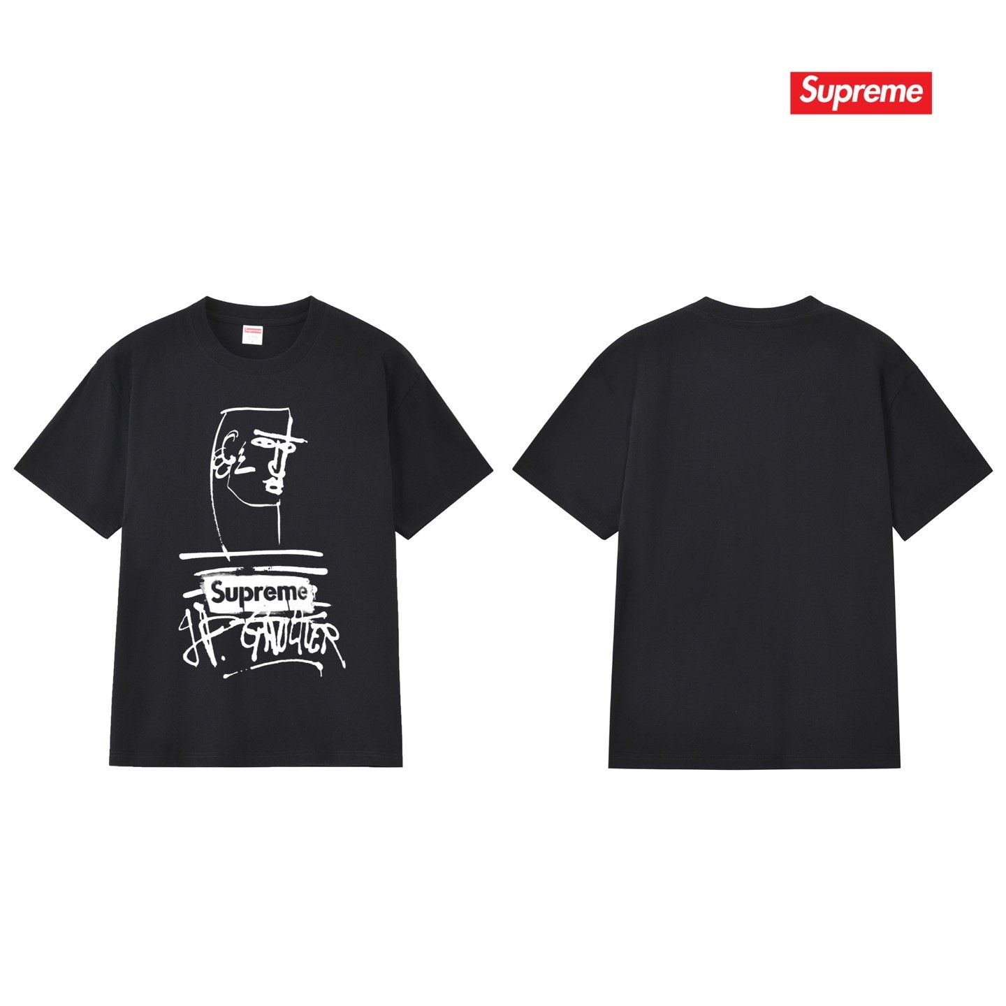 Supreme Front Graphic Short-Sleeve T-Shirt — back