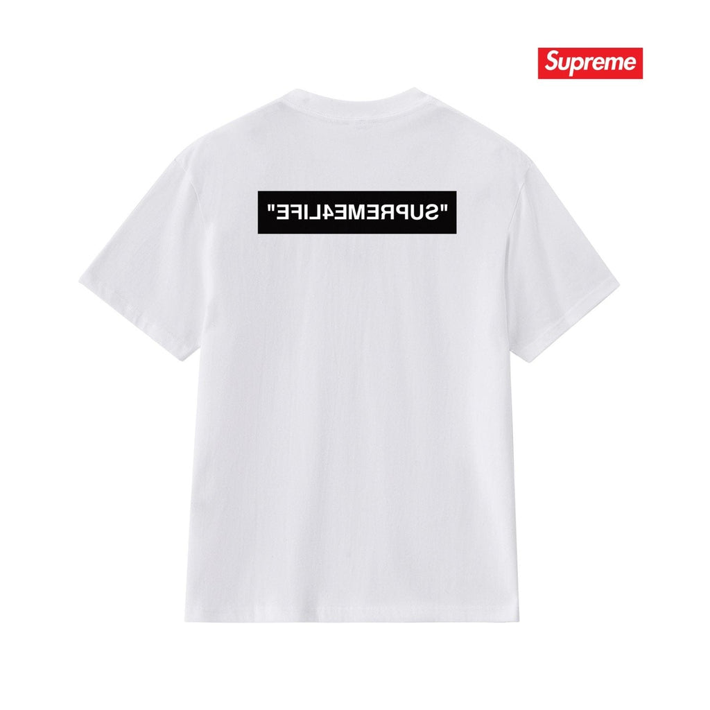 Supreme Front Chest and Back Graphic T-Shirt — back