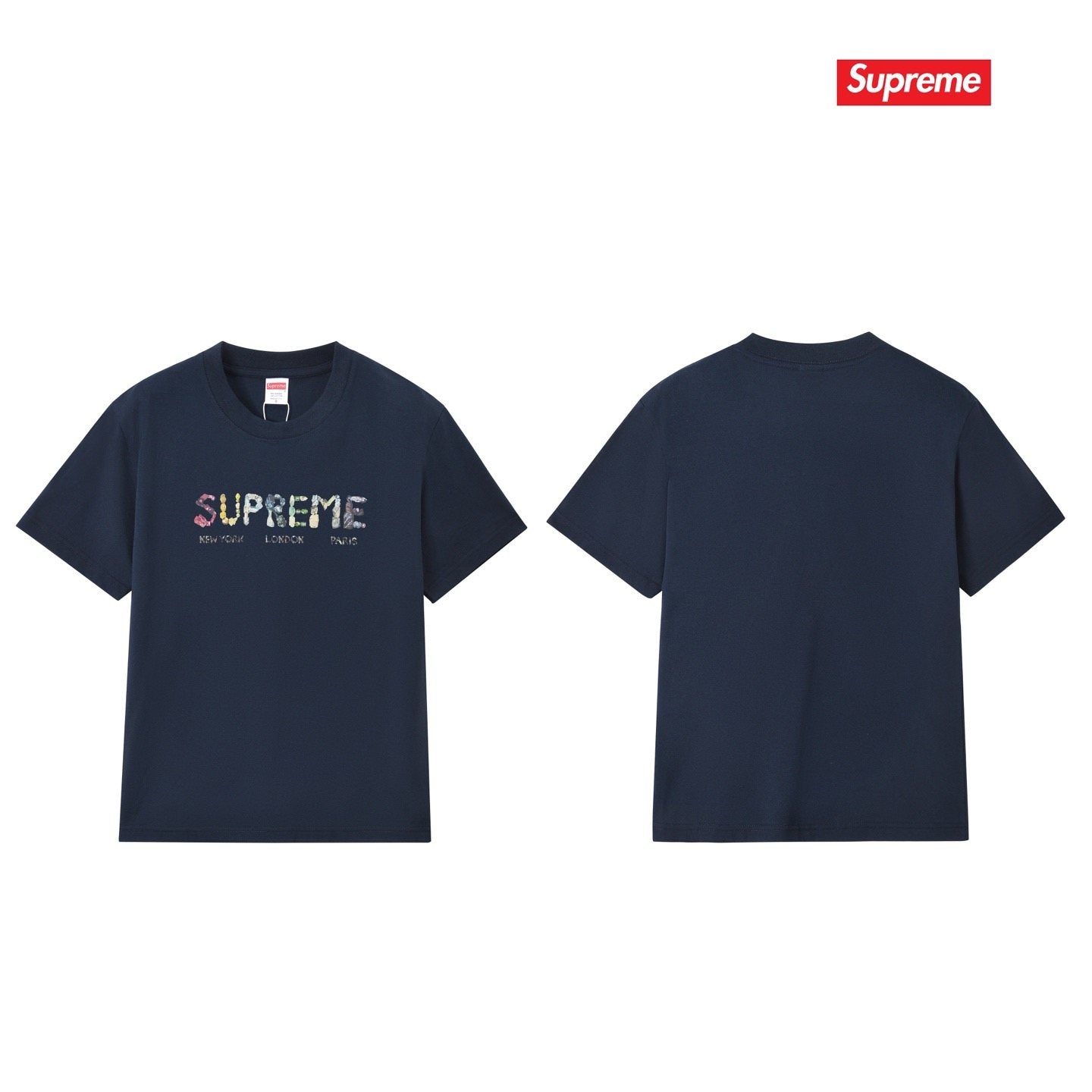 Supreme Chest Graphic Short-Sleeve T-Shirt — back