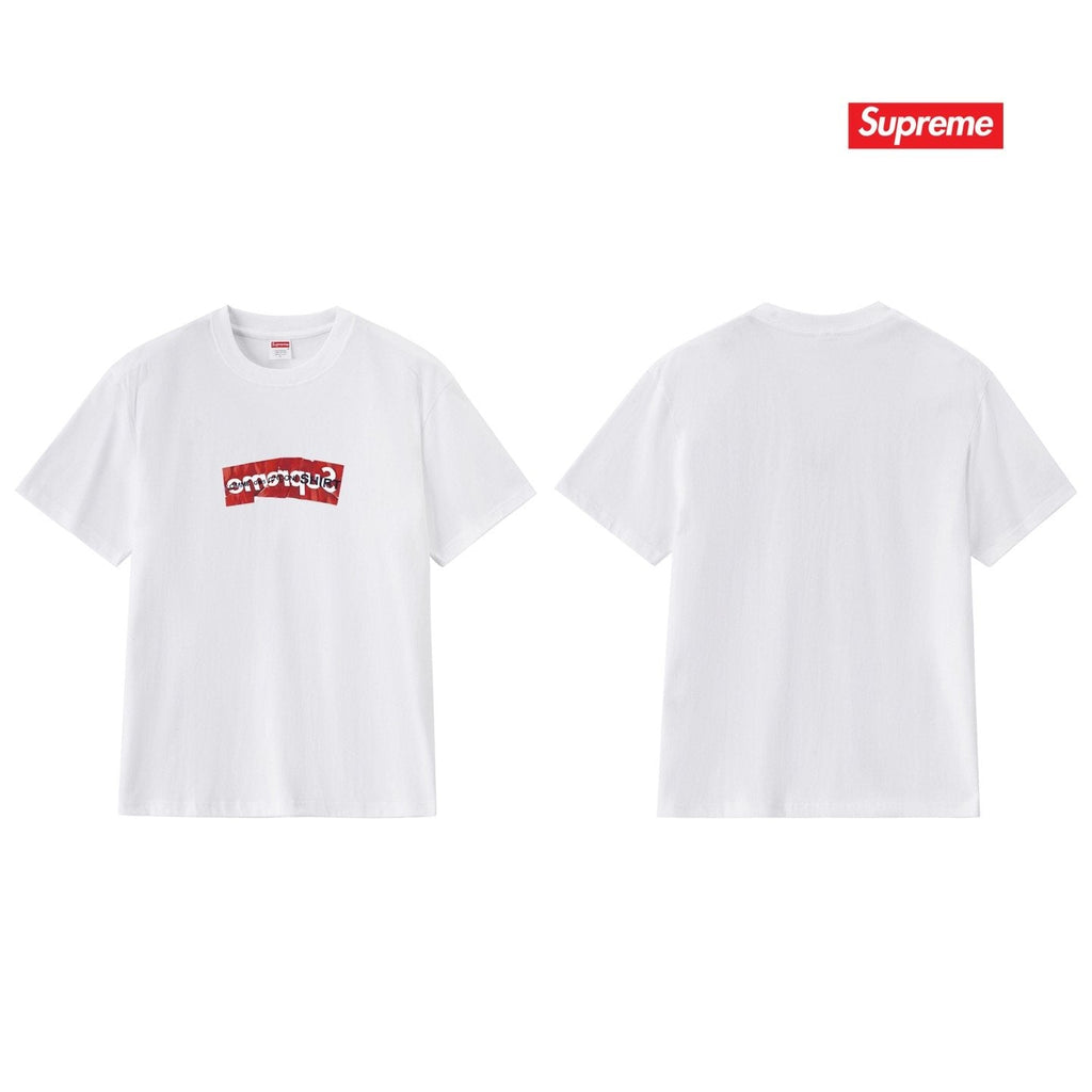 Supreme Distressed Graphic T-Shirt — back