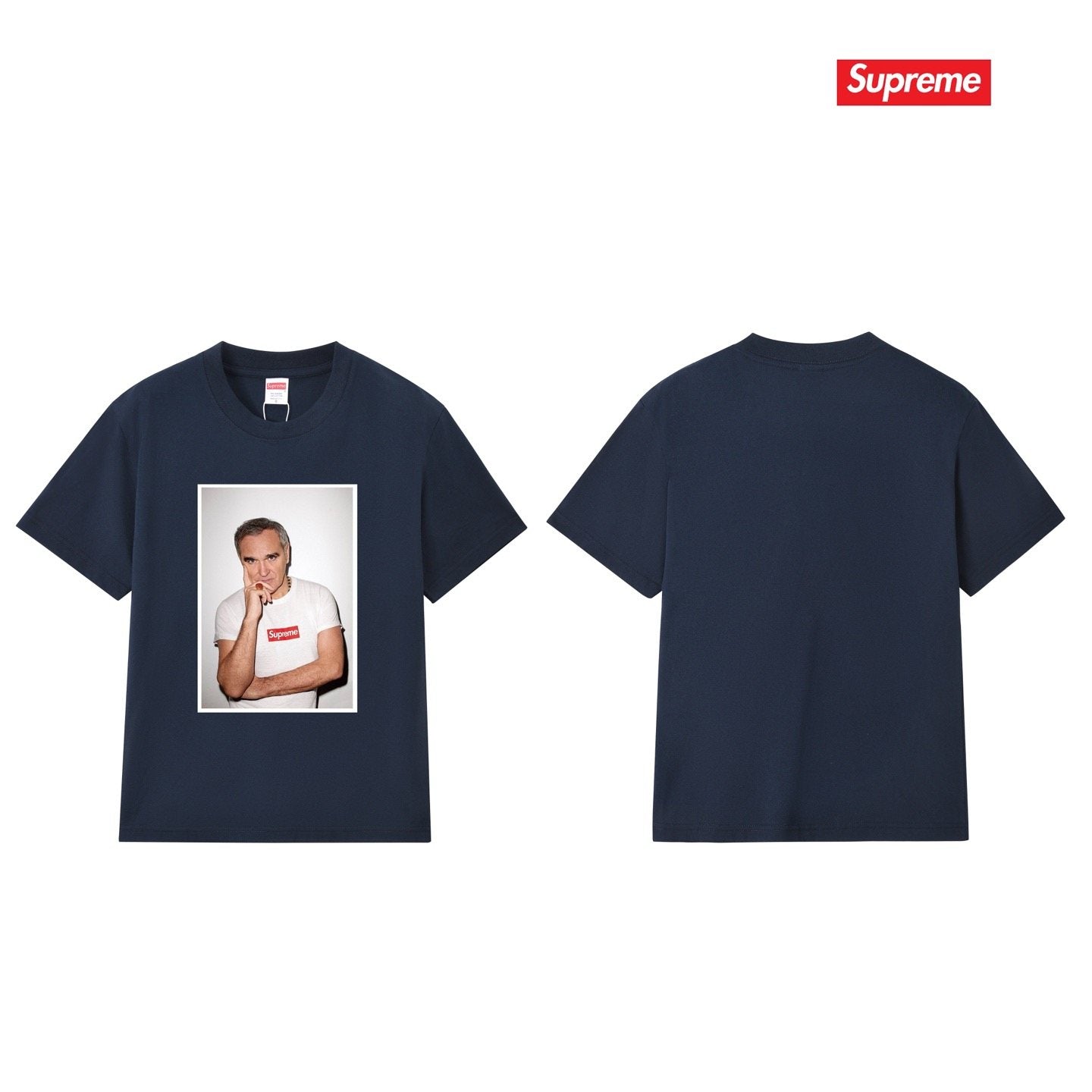 Supreme Portrait Graphic Short-Sleeve T-Shirt — comparison