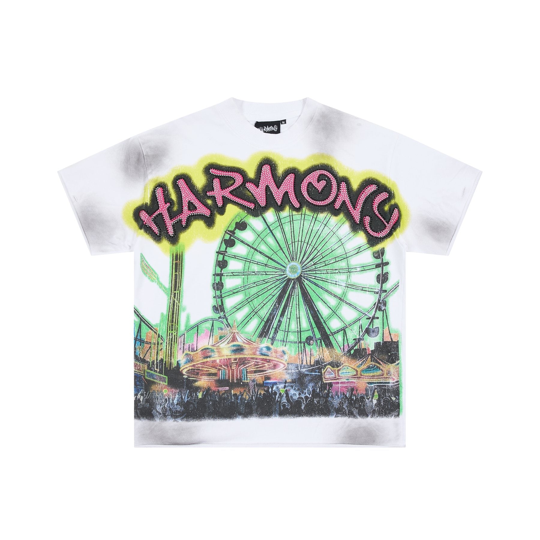 HARMONY Ferris Wheel Graphic T-Shirt — front