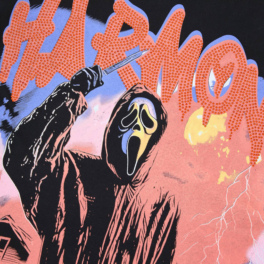 HARMONY Horror Graphic Short-Sleeve T-Shirt — detail