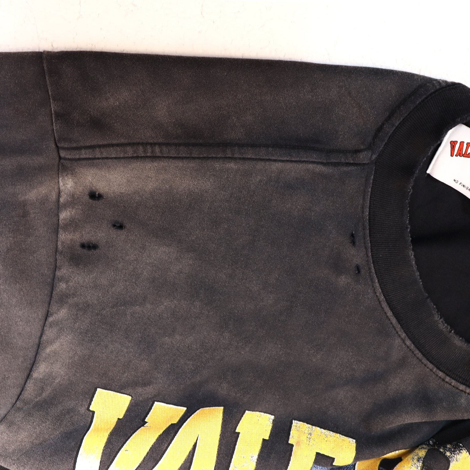 Valley Dreams Jesus Jersey Graphic T-Shirt — detail