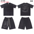 SAINT Vanity Lion Graphic Short-Sleeve Set — front