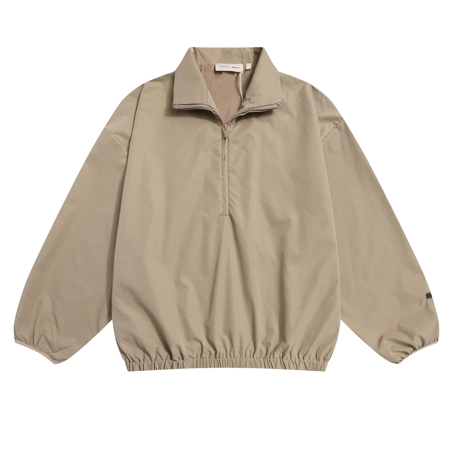 Fear of God Essentials Half-Zip Windbreaker Jacket — front
