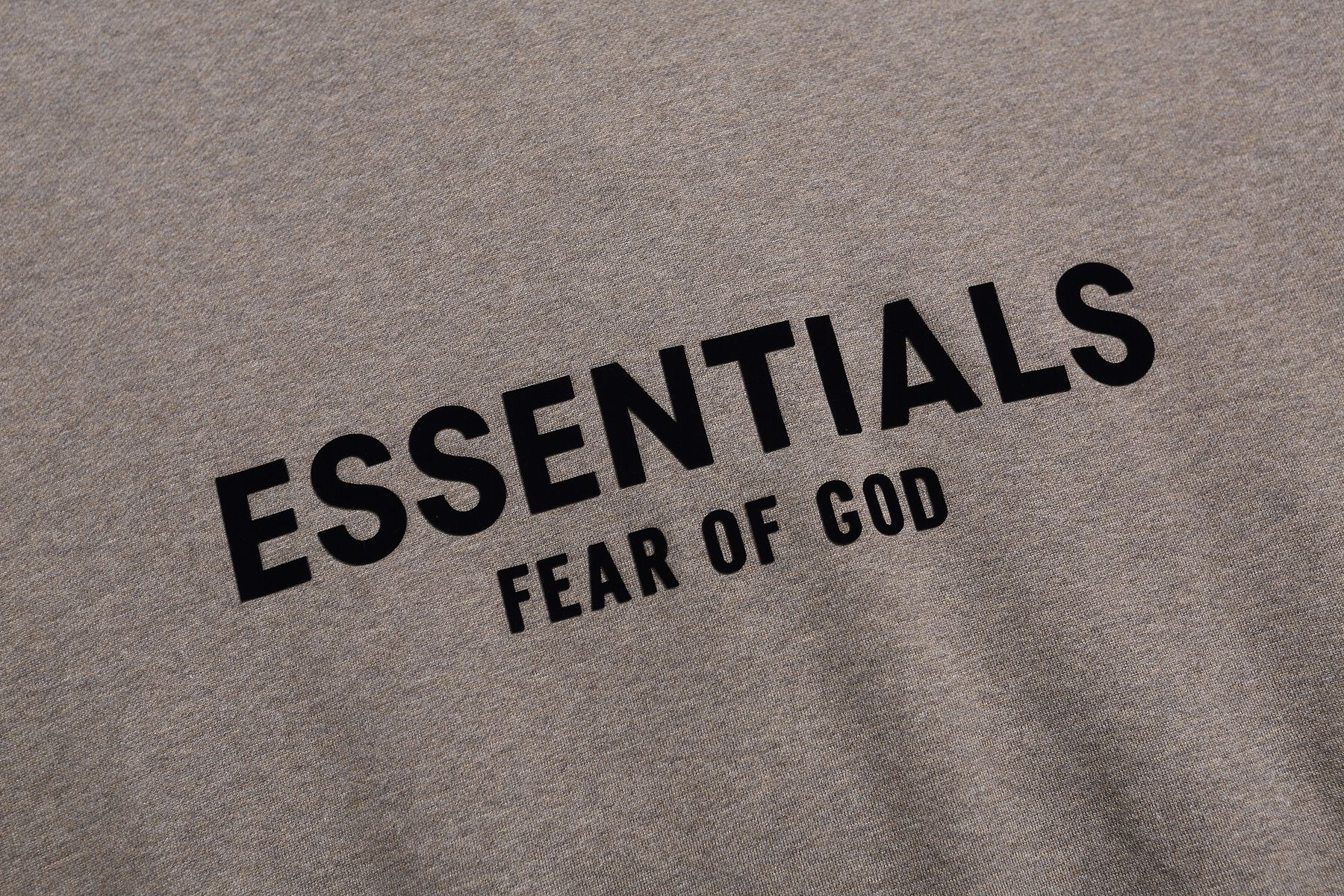 Fear of God Essentials Full-Zip Graphic Hoodie — detail