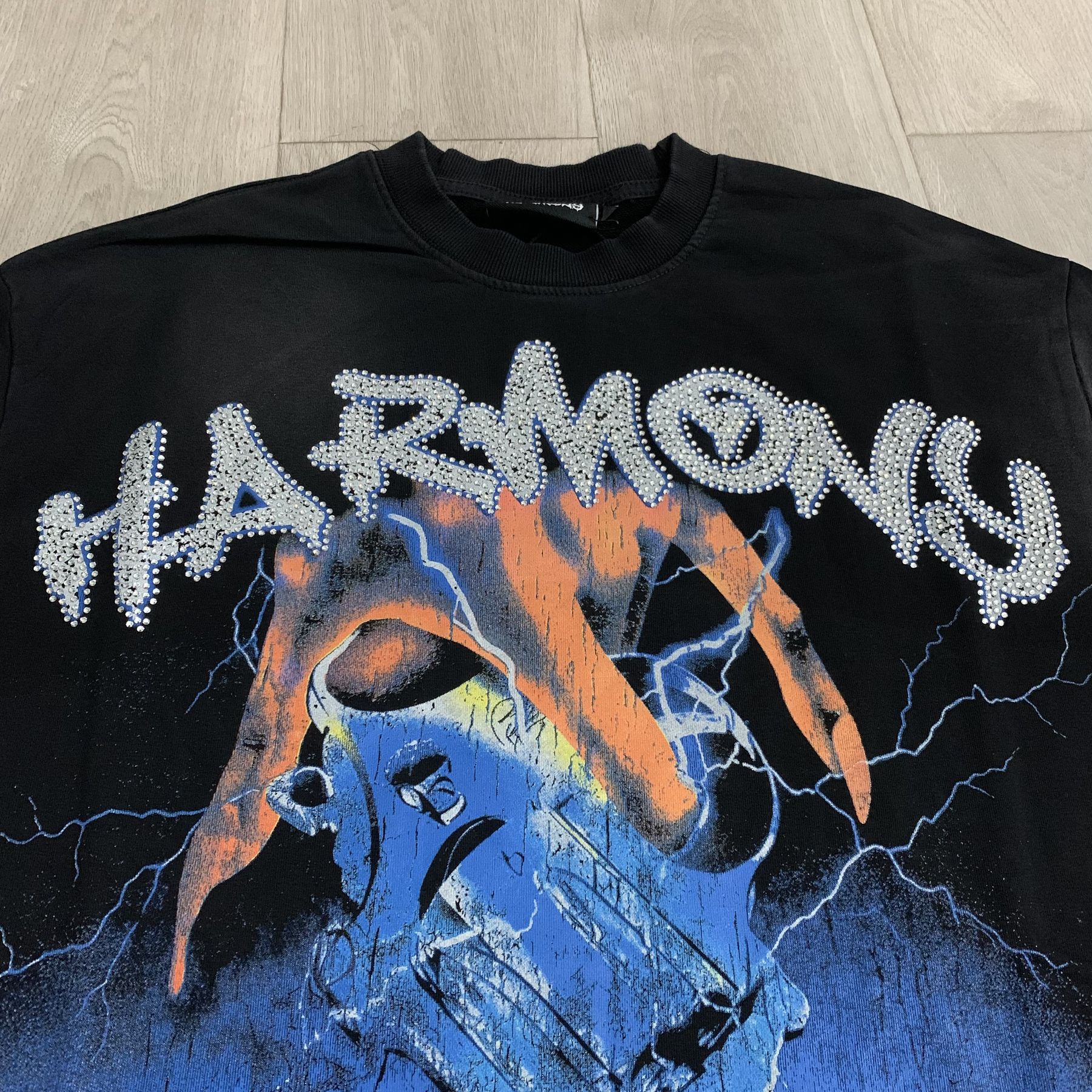 HARMONY French Terry Graphic T-Shirt — detail