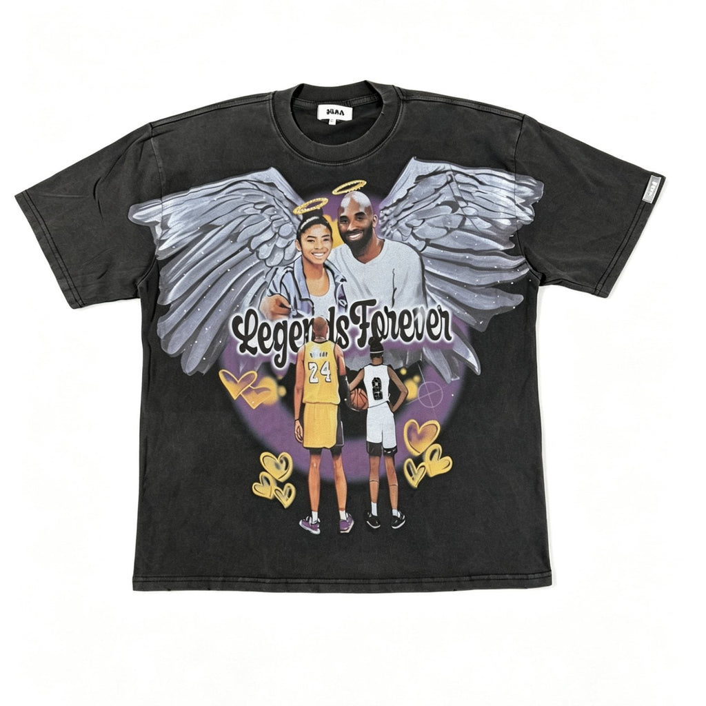 DUAA Angel 24 Graphic T-Shirt — front