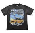 DUAA New Age Washed Black Graphic T-Shirt — hero