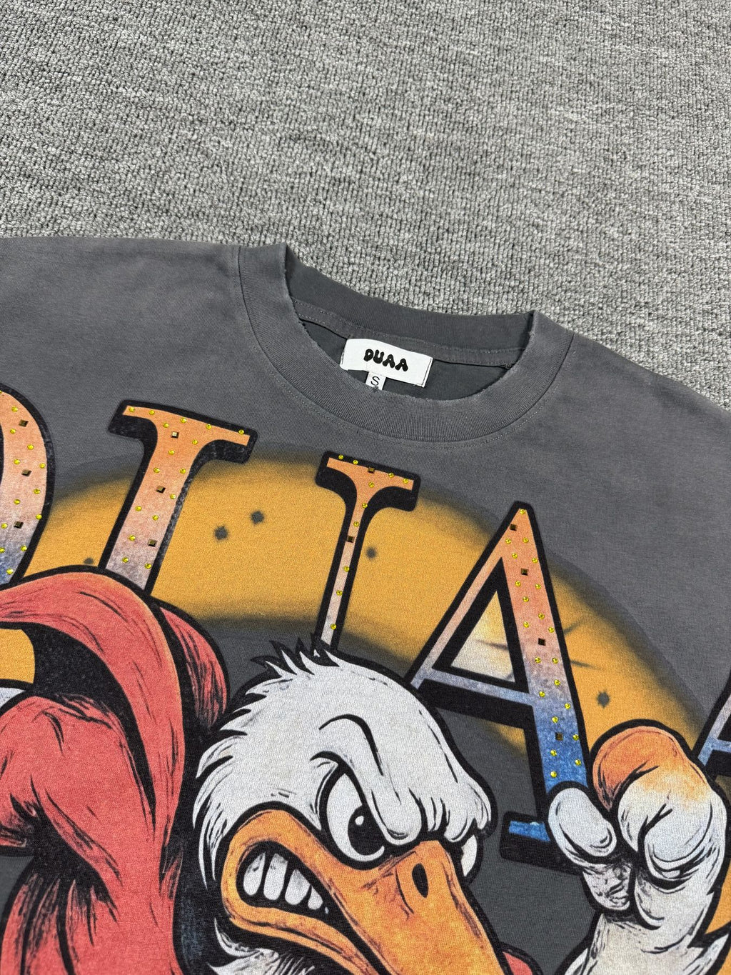 DUAA Duck Basketball Graphic T-Shirt — detail