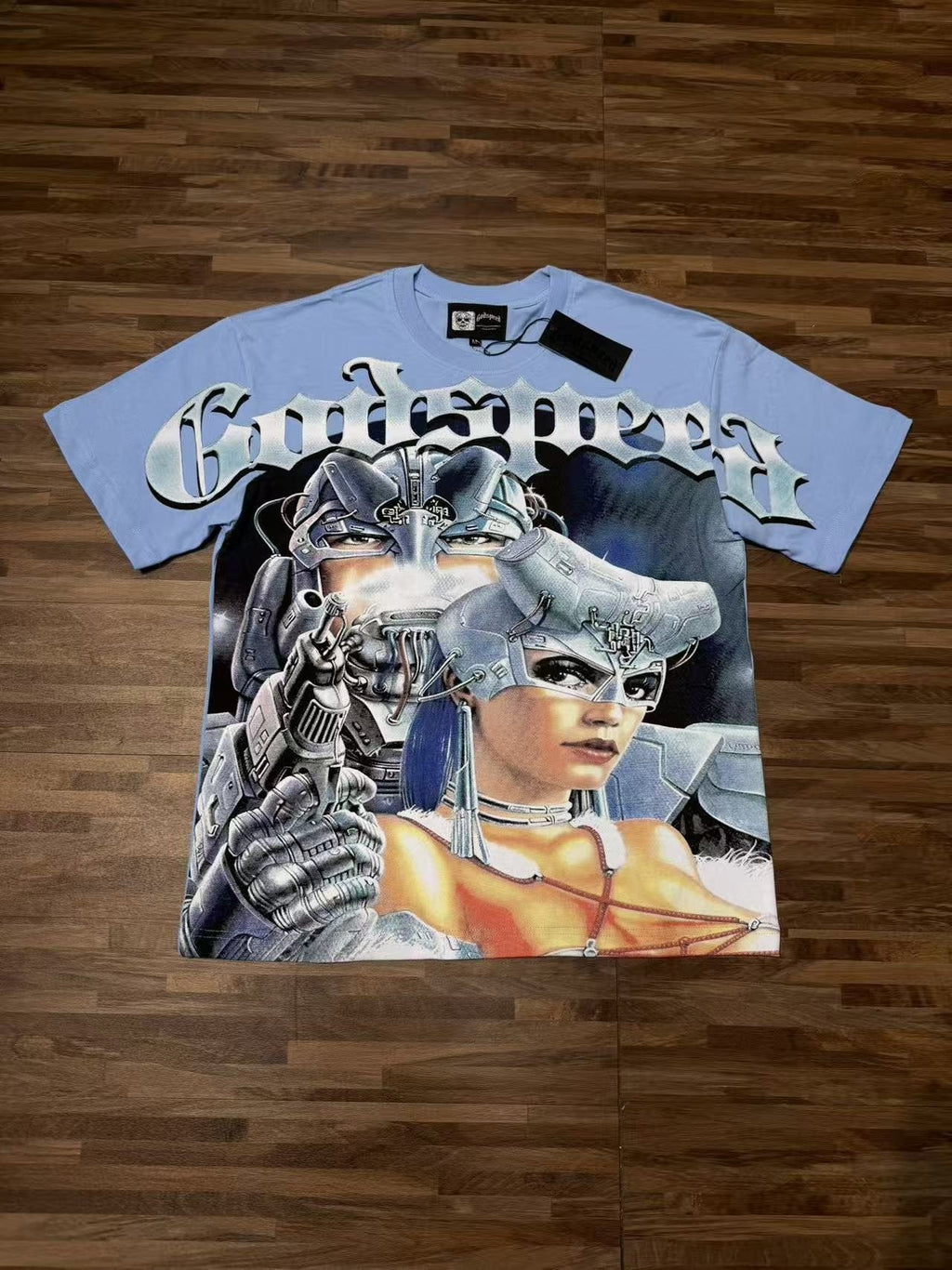 Godspeed Gothic Front Graphic T-Shirt — hero