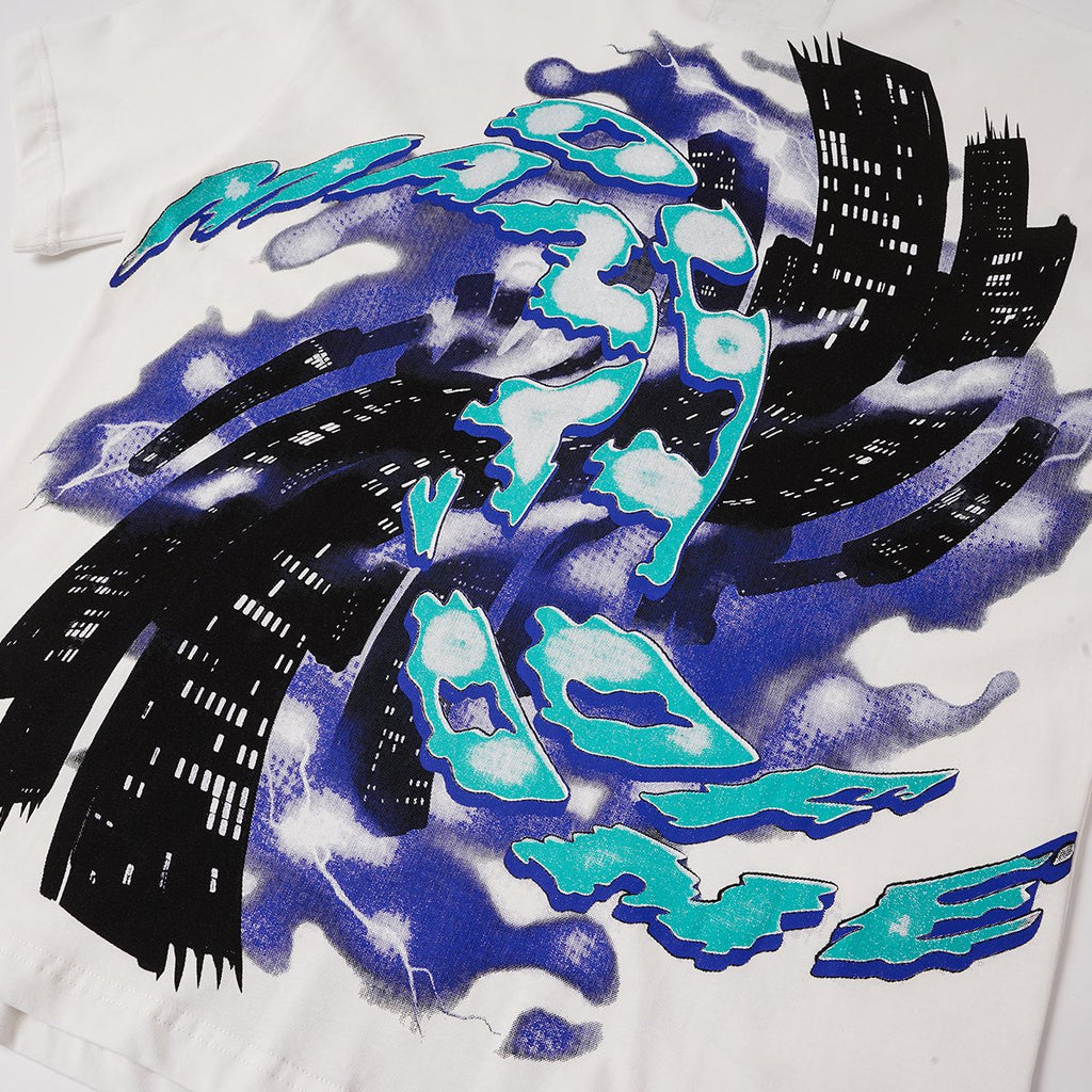 Godspeed Skull Liberty Graphic T-Shirt — detail