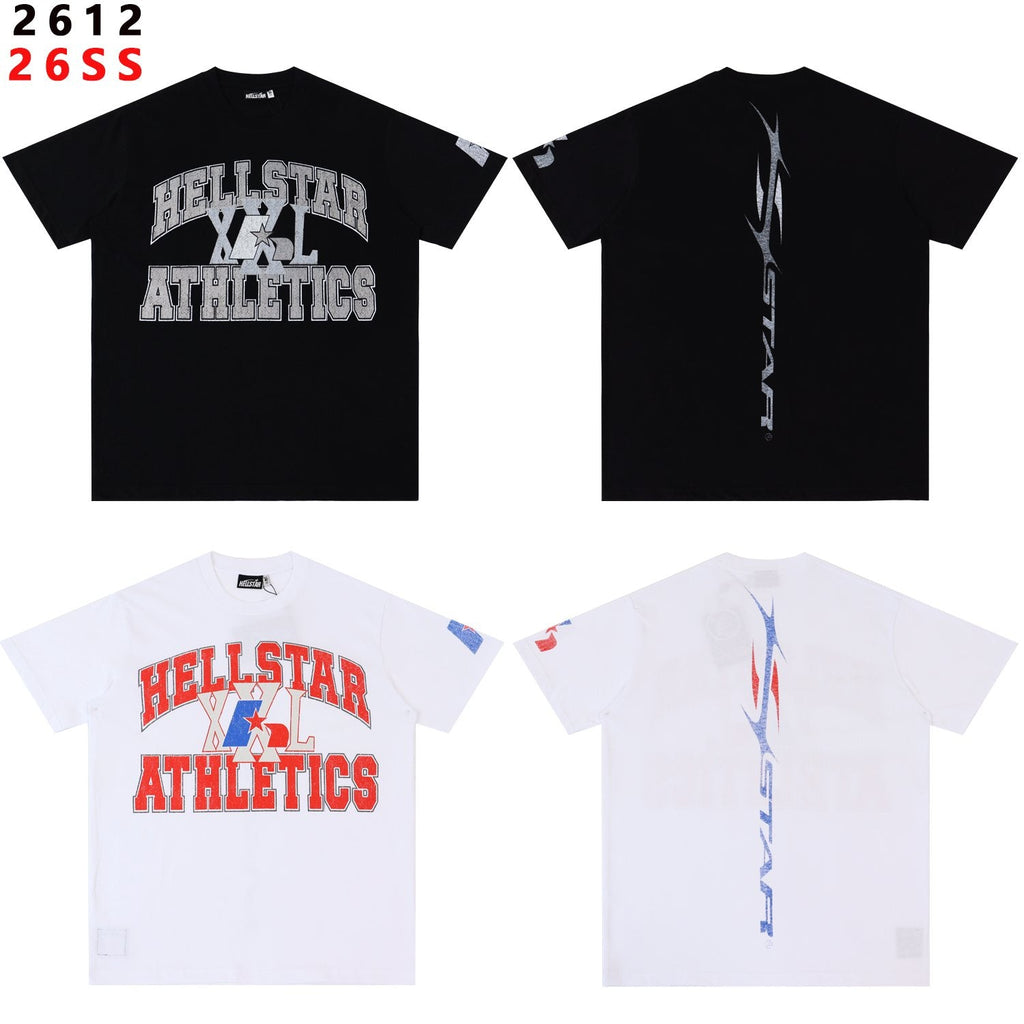 Hellstar XXL Athletics Short-Sleeve T-Shirt — comparison