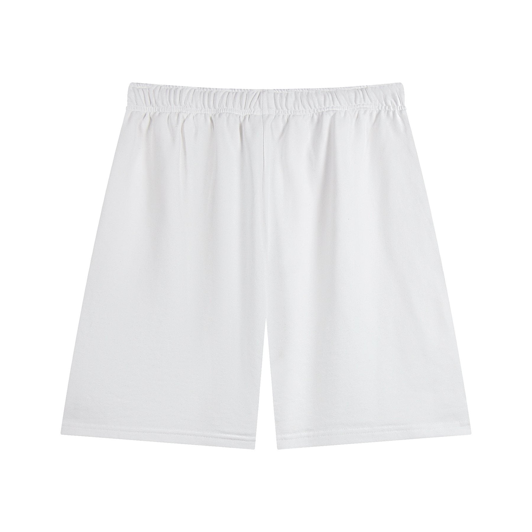 alo Elastic Waist Logo Detail Shorts — back