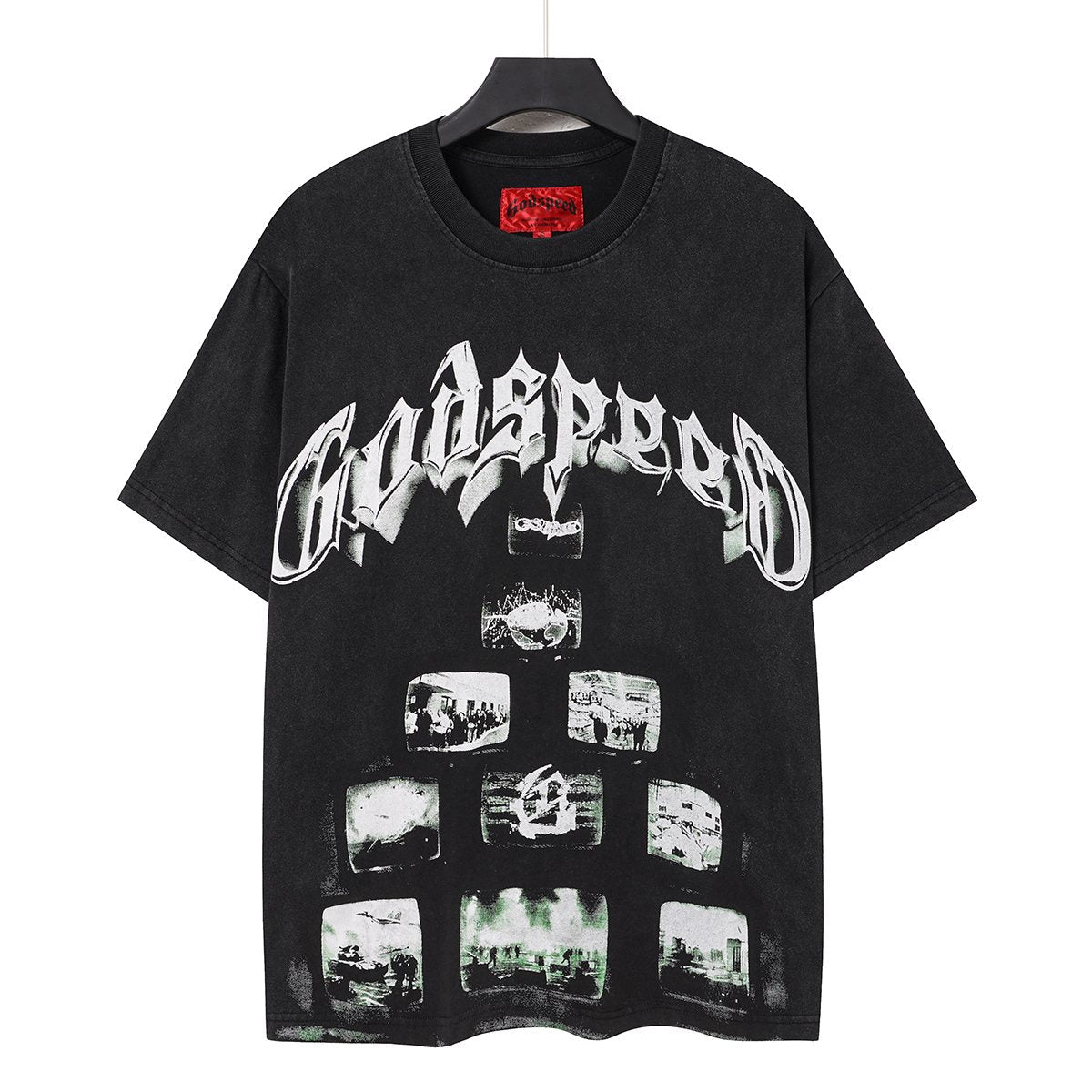 Godspeed Rock Graphic Washed T-Shirt — hero