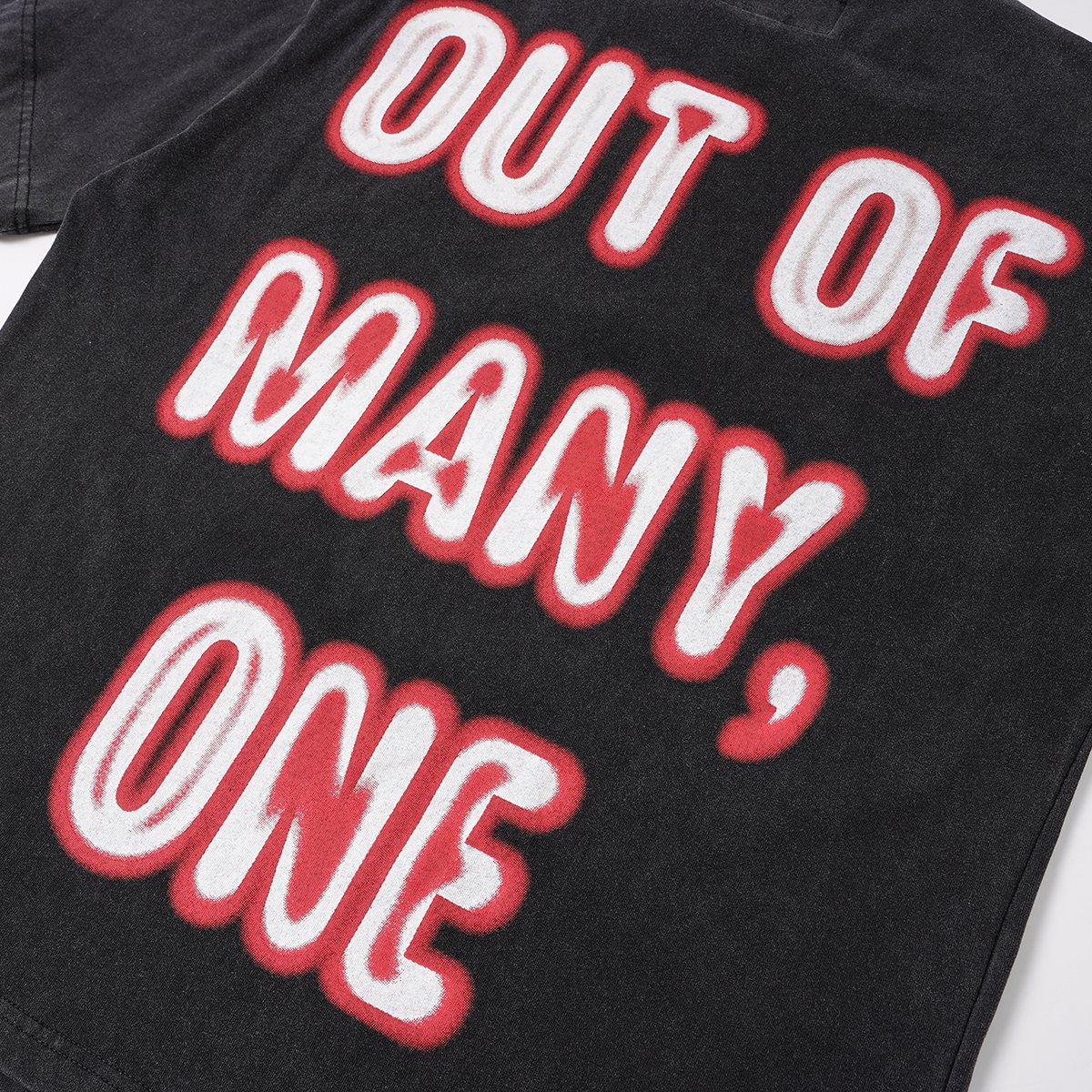 Godspeed Out of Many One Graphic T-Shirt — detail