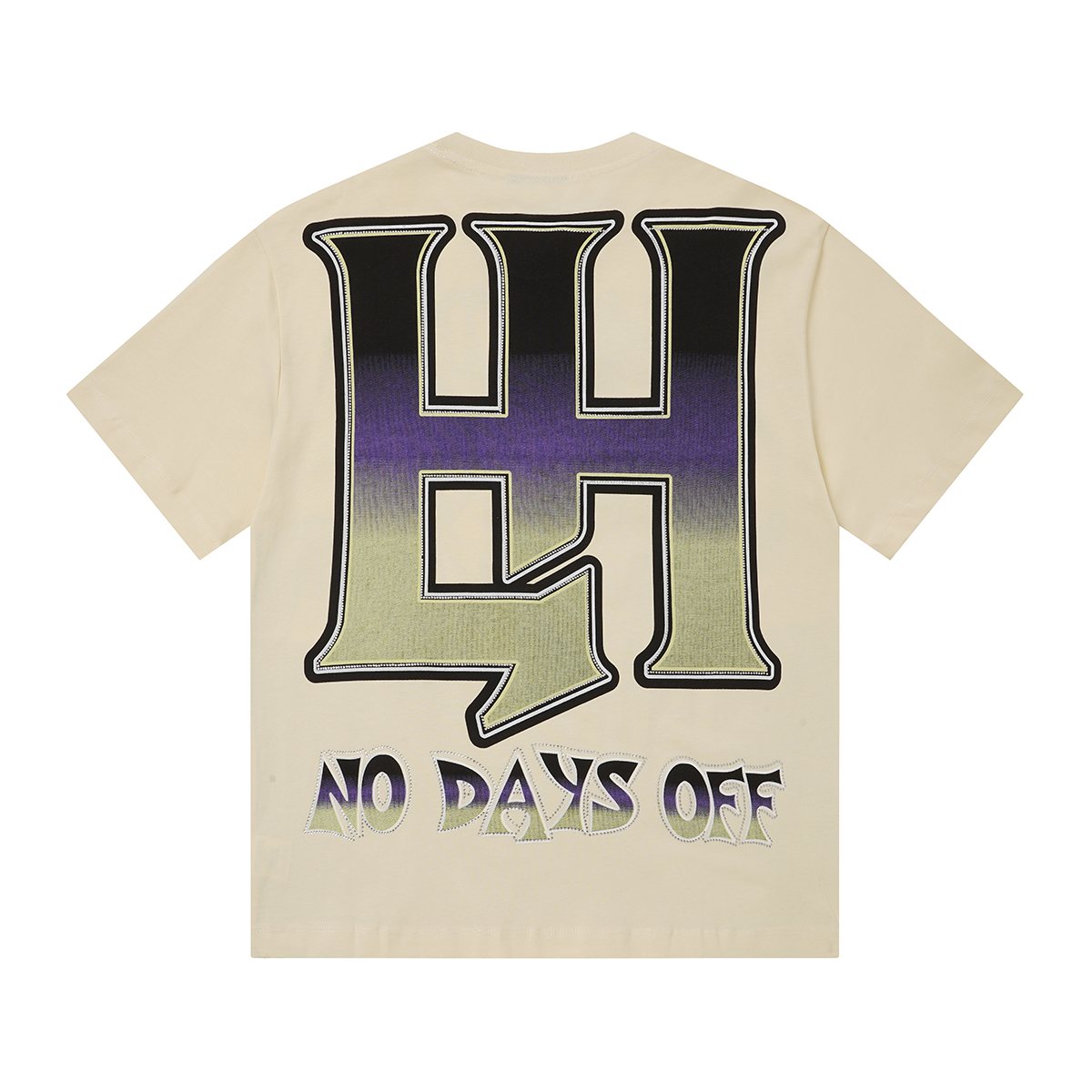 Life Hustlere No Days Off Alien UFO Graphic T-Shirt — back
