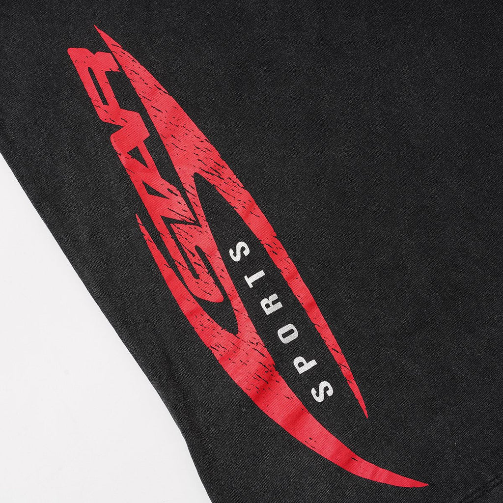 Hellstar Red & White Graphic T-Shirt — detail