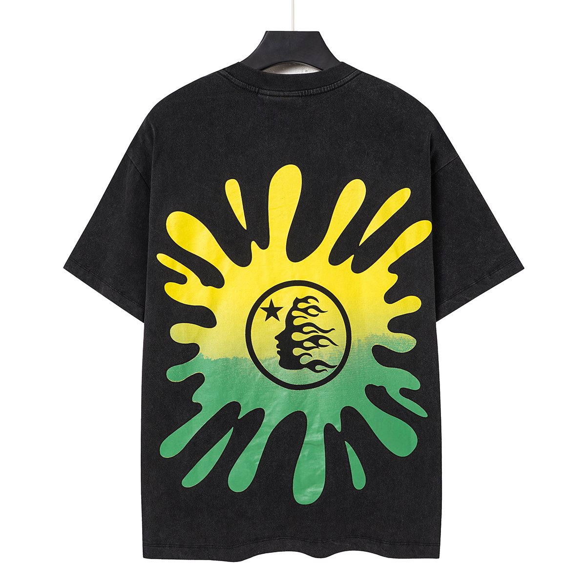 Hellstar Santa Back Graphic T-Shirt — back