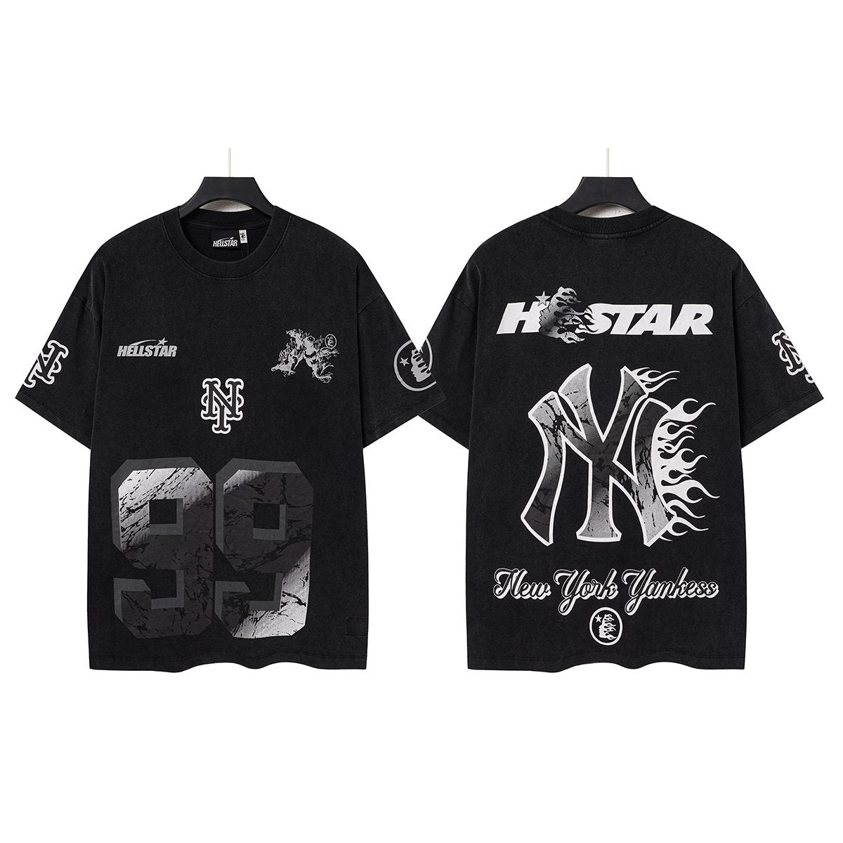 Hellstar New York Yankees 99 Graphic T-Shirt — hero