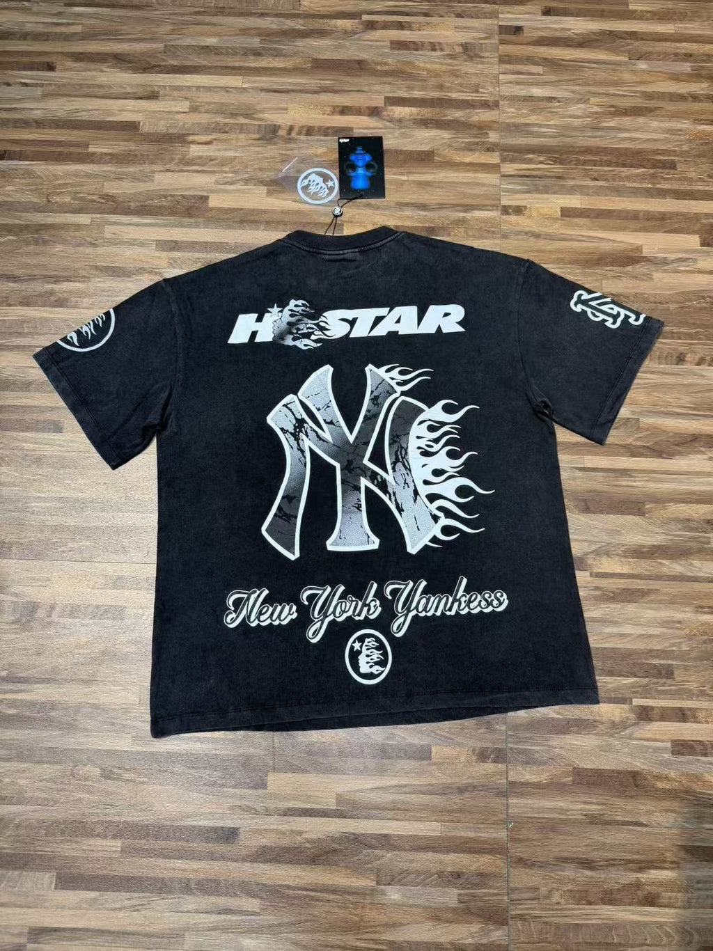 Hellstar New York Yankees 99 Graphic T-Shirt — back