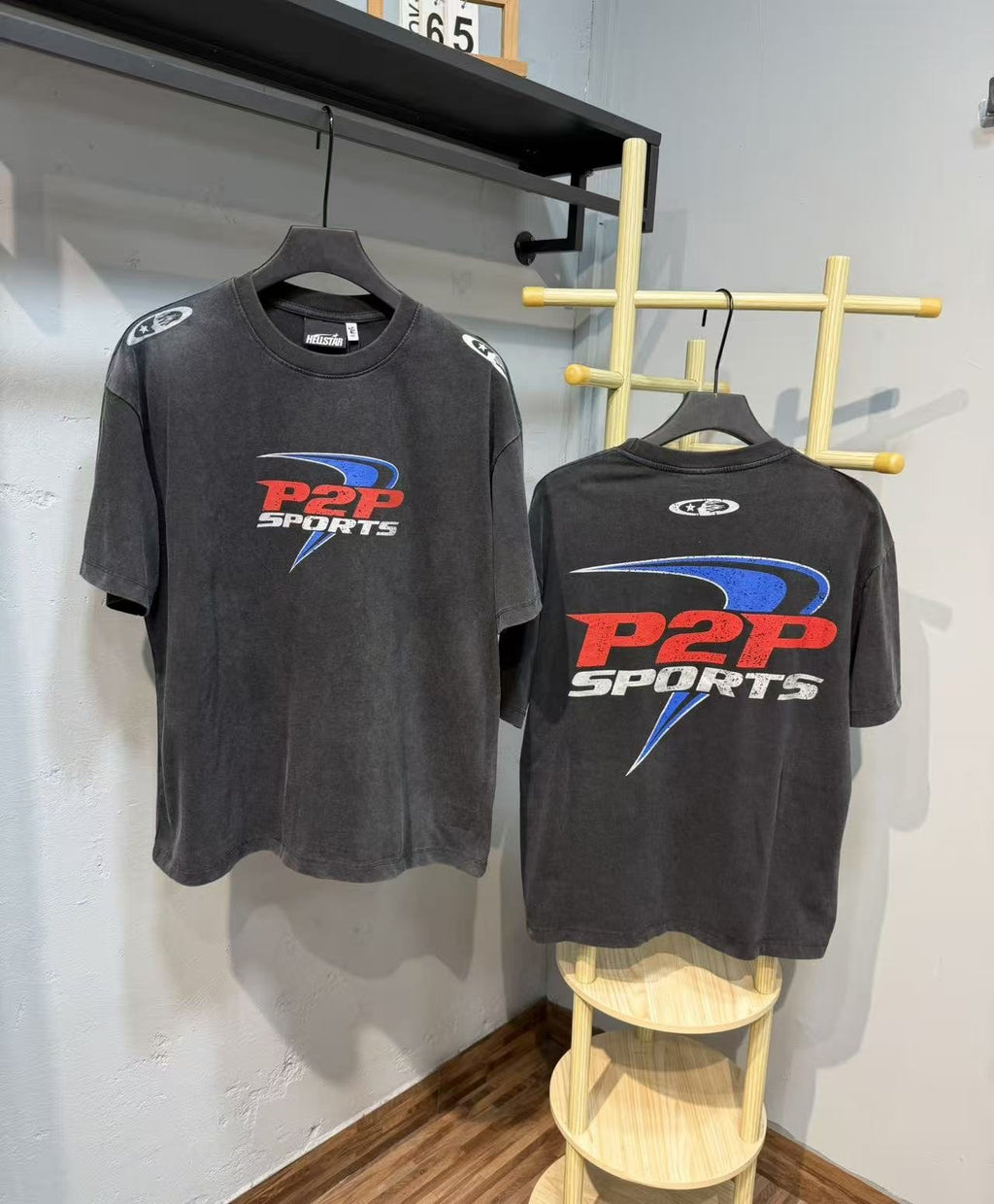 Hellstar P2P Sports Graphic T-Shirt — context