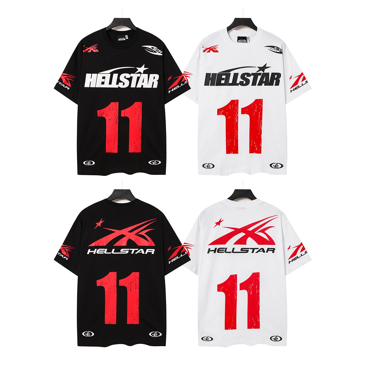 Hellstar 11 Star Graphic T-Shirt — comparison