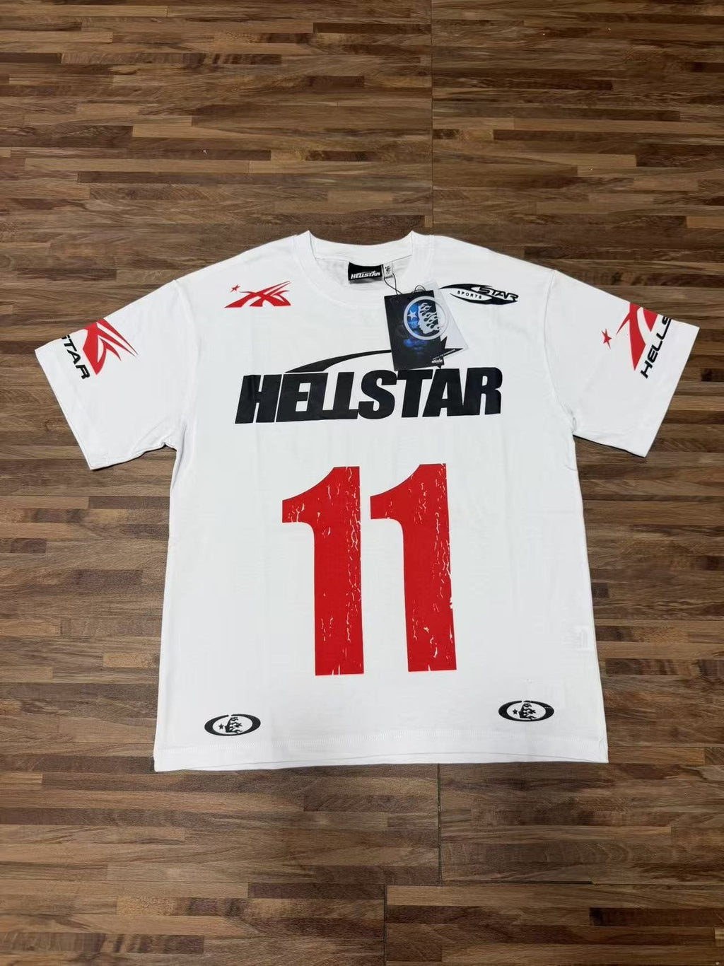 Hellstar 11 Star Graphic T-Shirt — front