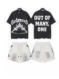Godspeed Triangle Eye T-Shirt & Shorts Set — front