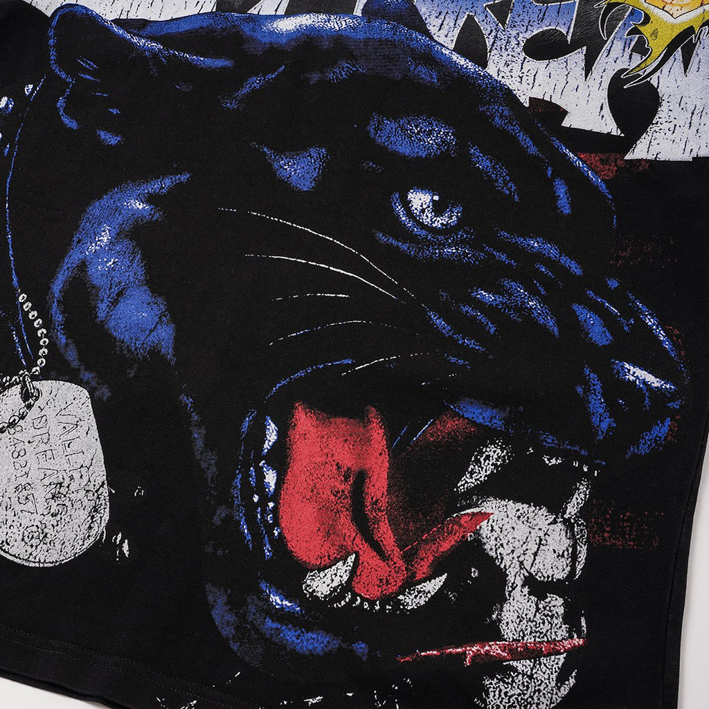 VALLEY Dreams Panther Graphic T-Shirt — detail