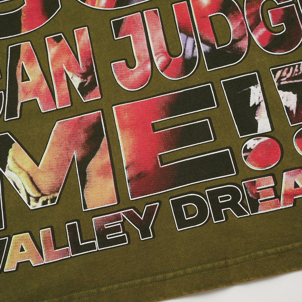 VALLEY Only God Can Judge Me Sleeveless T-Shirt — detail