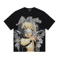 MIXED EMOTION Angel Graphic Short-Sleeve T-Shirt — hero