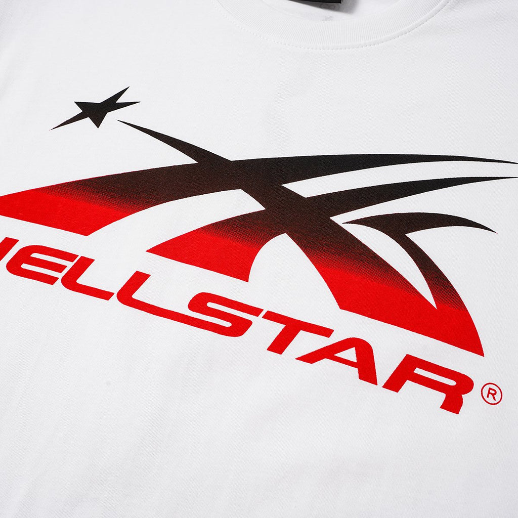 Hellstar Black & Red Graphic Short-Sleeve T-Shirt — detail