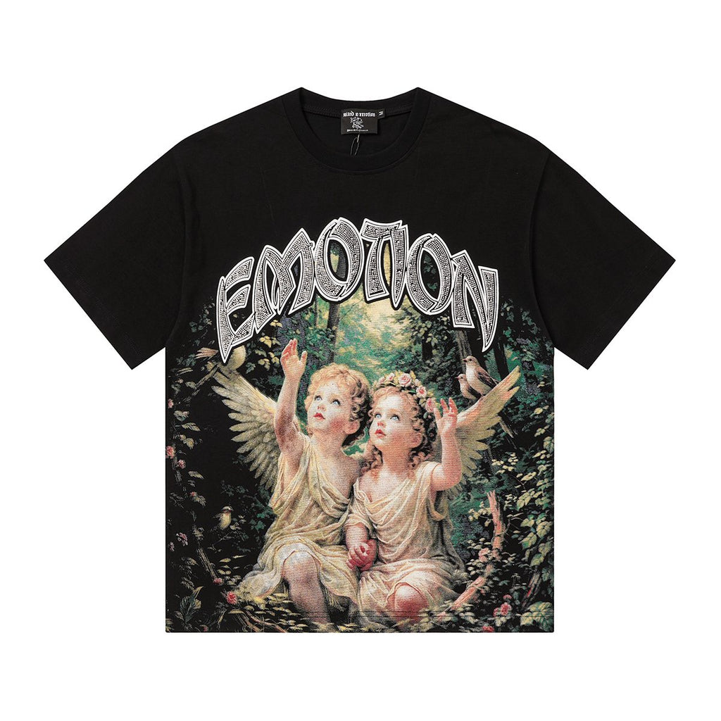 MIXED EMOTION Angel Graphic T-Shirt — hero