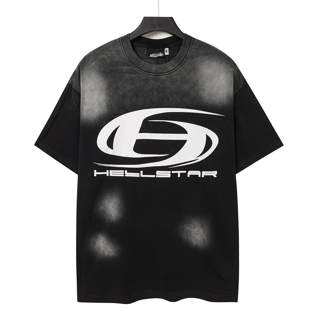 Hellstar Washed Black Star Graphic T-Shirt — hero