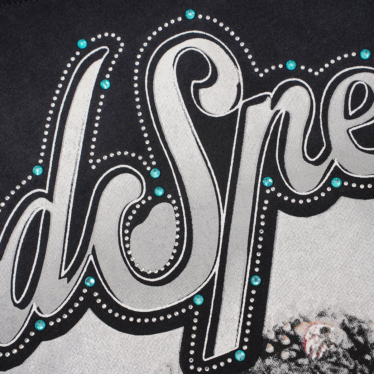 Godspeed Distressed Washed Graphic T-Shirt — detail