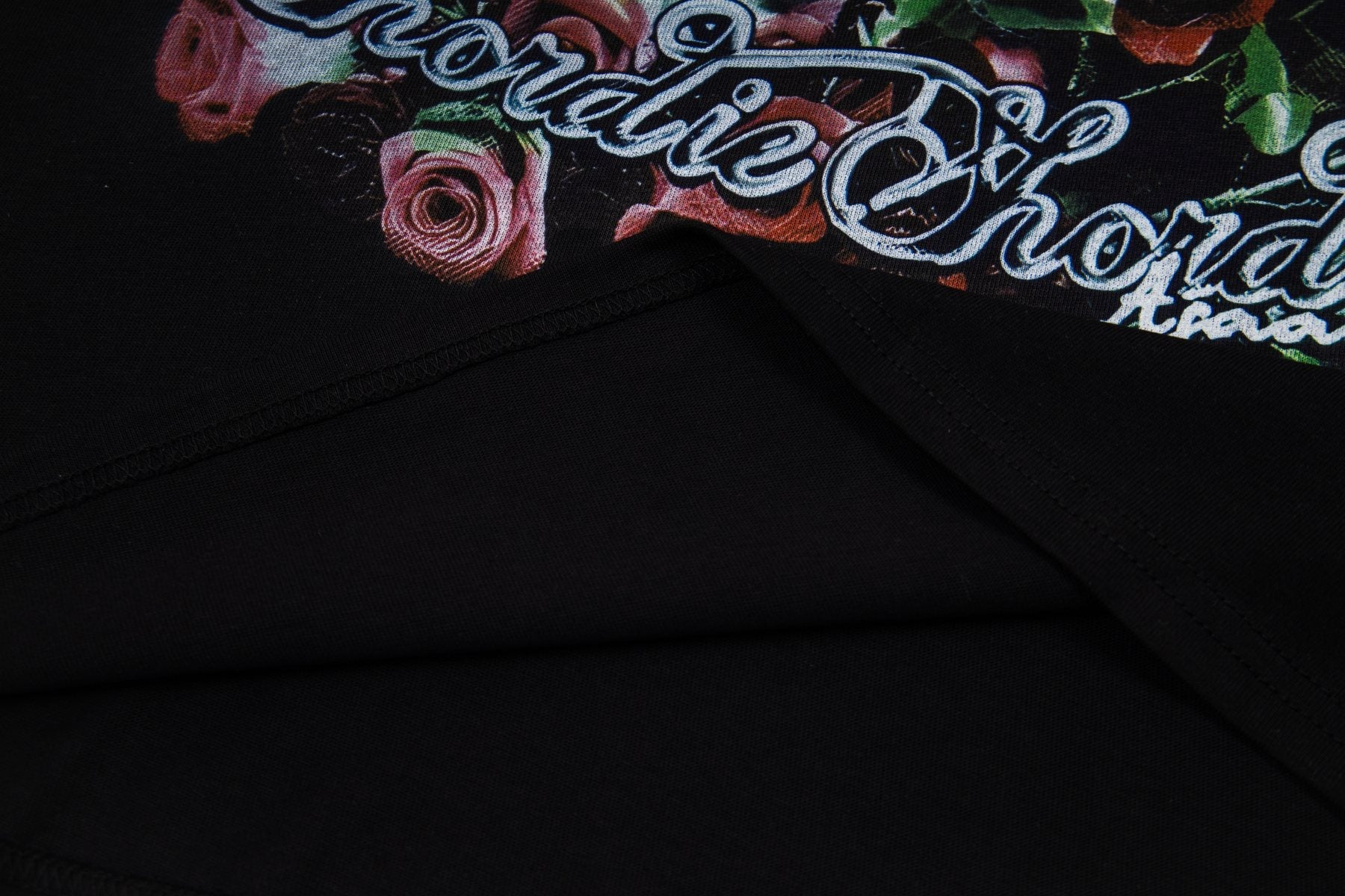 ASAALL Portrait Rose Graphic T-Shirt — detail