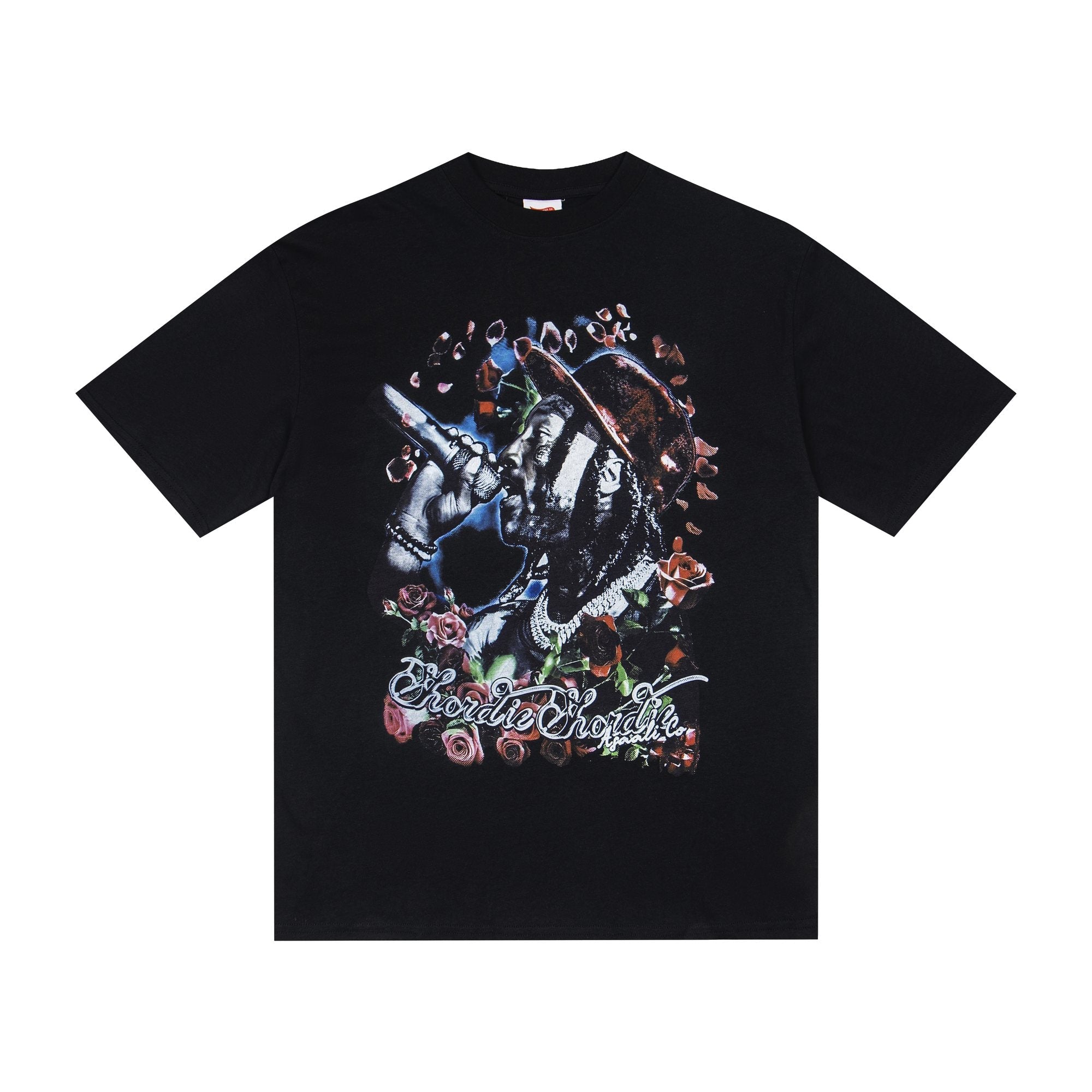 ASAALL Portrait Rose Graphic T-Shirt — hero