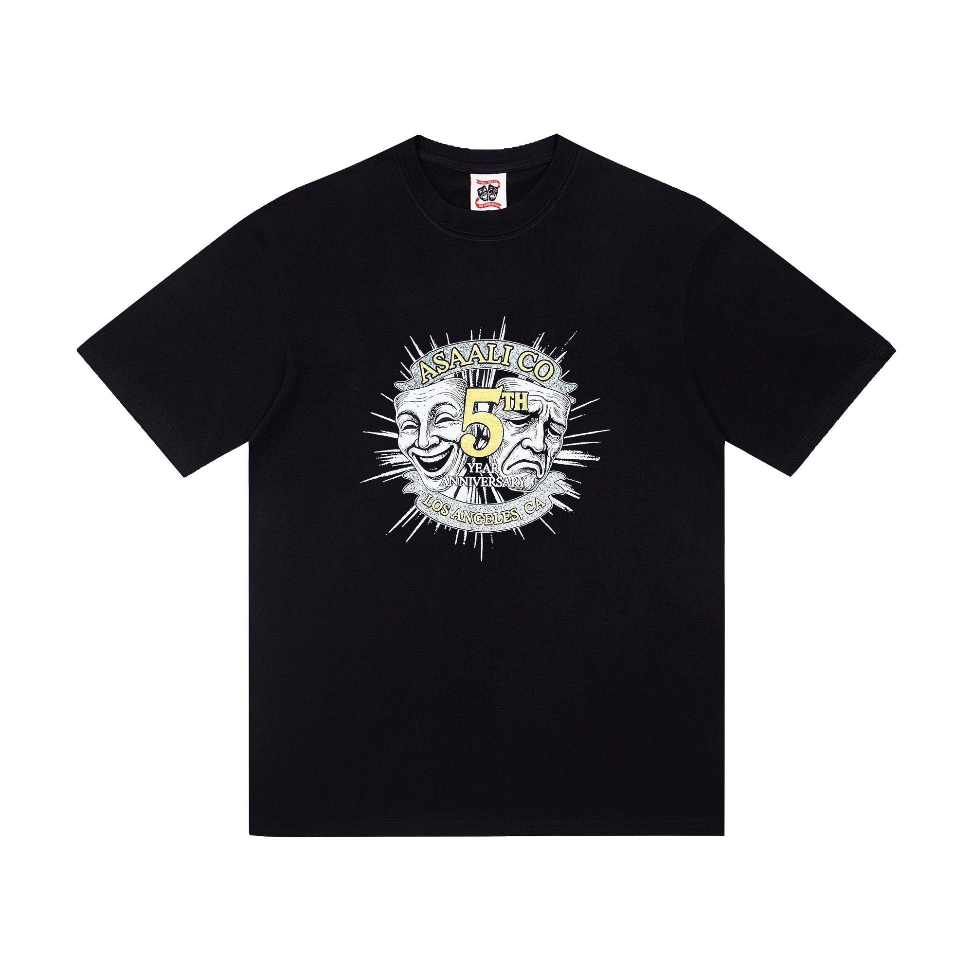 ASAALL Theatrical Mask Graphic T-Shirt — hero