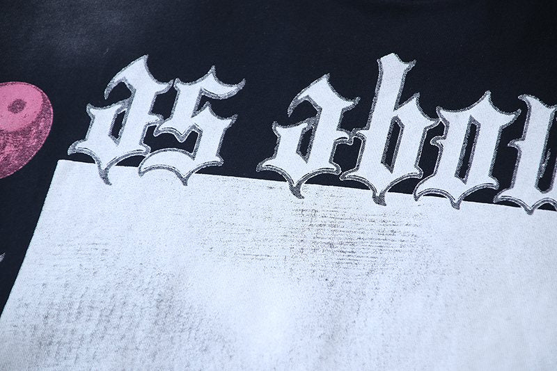 Hellstar Gothic Graphic Sleeveless T-Shirt — detail