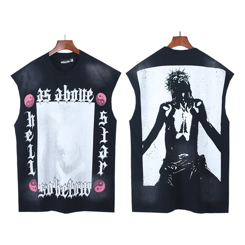 Hellstar Gothic Graphic Sleeveless T-Shirt — hero