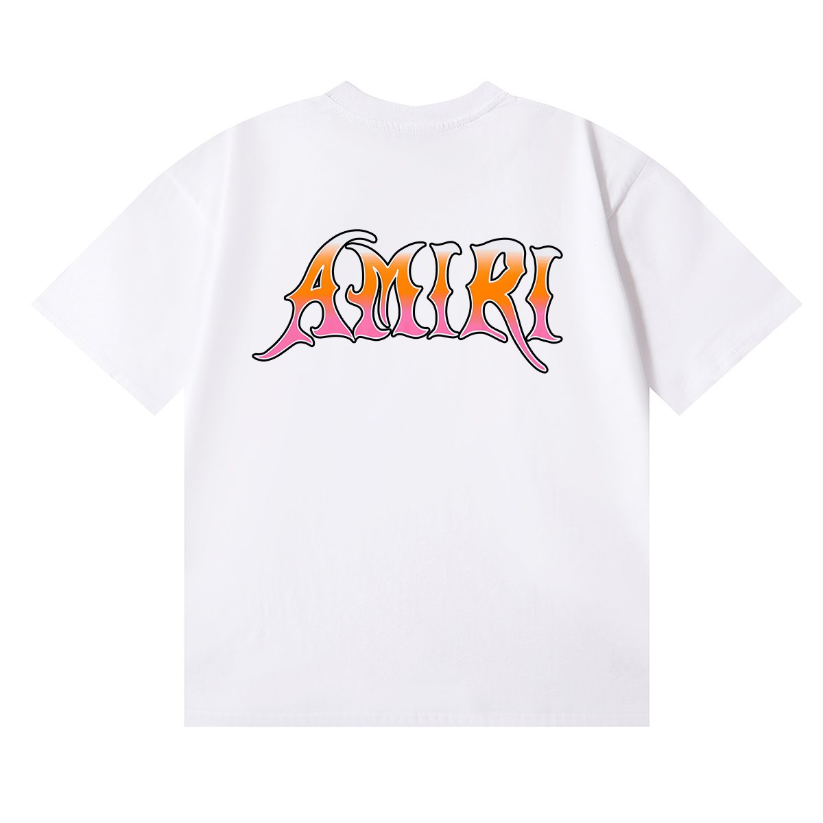 AMIRI Chest and Back Graphic Short-Sleeve T-Shirt — back
